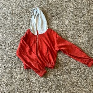 Shein Red Corduroy jacket